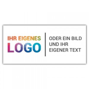 Logo-Aufkleber - Rechteck - Logo-Aufkleber