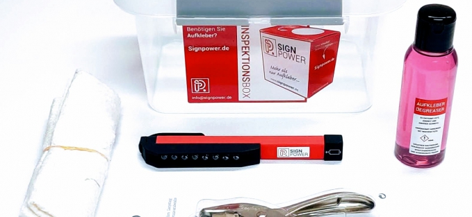 Der Inspektionsbox für den Richter