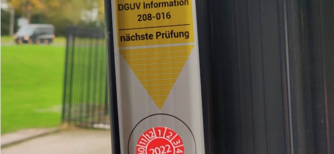 Neues Aufklebermodell; Leiteretiketten