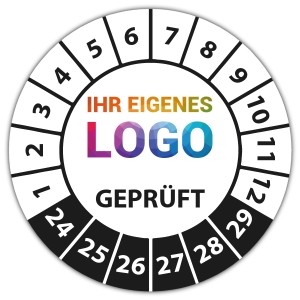 Prüfplakette Geprüft - Prüfplaketten Neutral logo