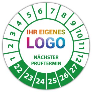 Prüfplakette Nächster Prüftermin - Prüfplaketten Neutral logo