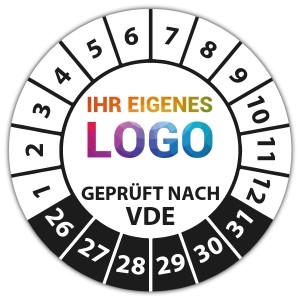 Prüfplakette "Geprüft nach VDE" logo