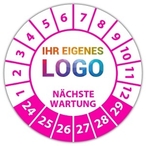 Prüfplakette Nächste Wartung -  logo