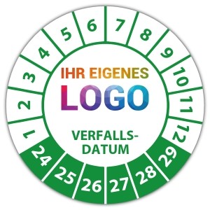 Prüfplakette Verfallsdatum - Prüfplaketten Neutral logo