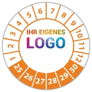 Prüfplakette UVV Geprüft - Prüfplaketten auf Bogen logo