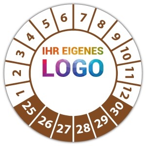 Prüfplakette Geprüft nach DGUV Vorschrift 54 - Prüfplaketten DGUV logo