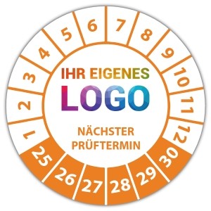 Prüfplakette Nächster Prüftermin - Prüfplaketten Nächster Prüftermin - Geprüft logo