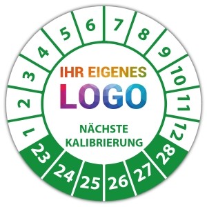 Prüfplakette Nächste Kalibrierung - Prüfplaketten VDE / Elektro logo