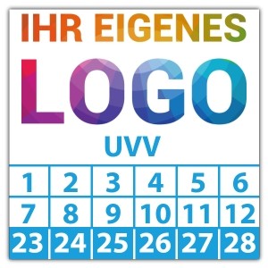 Prüfplakette UVV - Prüfplaketten UVV logo