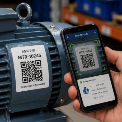 QR-code stickers